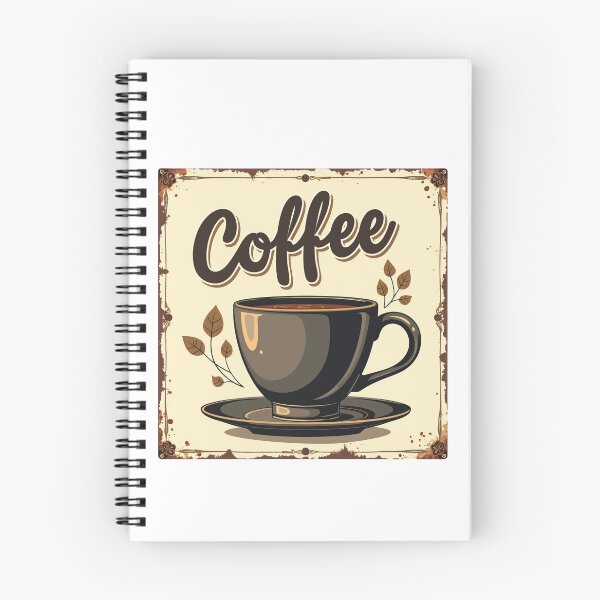Item preview, Vintage coffee label retro design designed and sold by CleanDecor.
