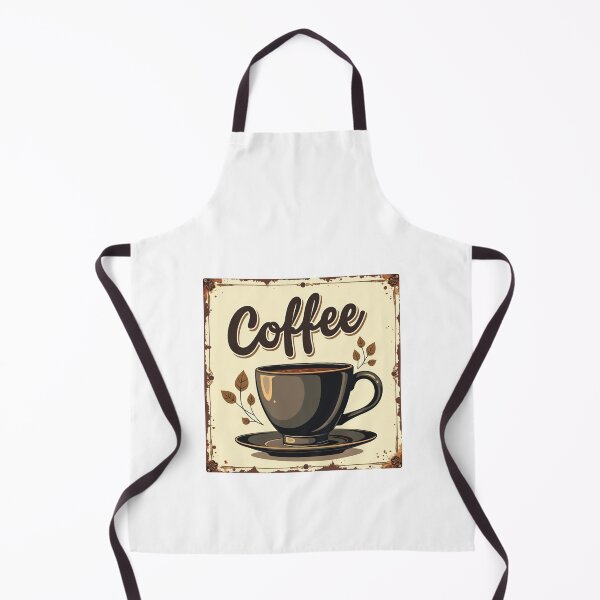Item preview, Vintage coffee label retro design designed and sold by CleanDecor.
