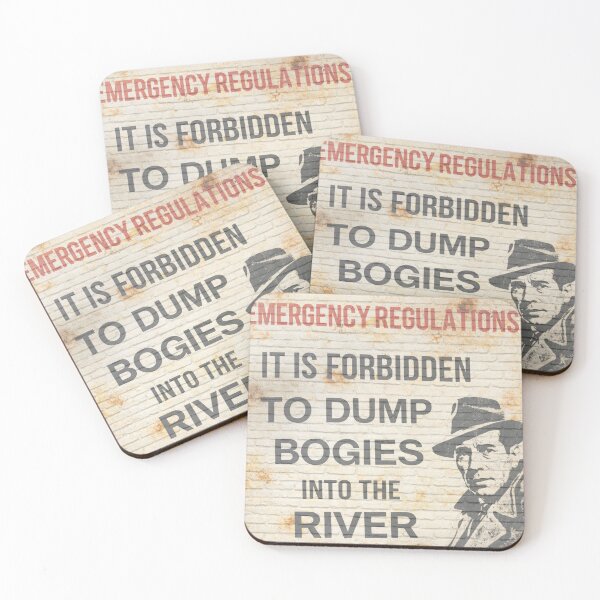 Item preview, Don't dump Bogart in the river designed and sold by halibutgoatramb.