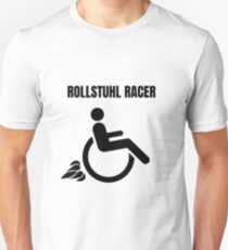 WHEELCHAIR RACER Unisex T-Shirt