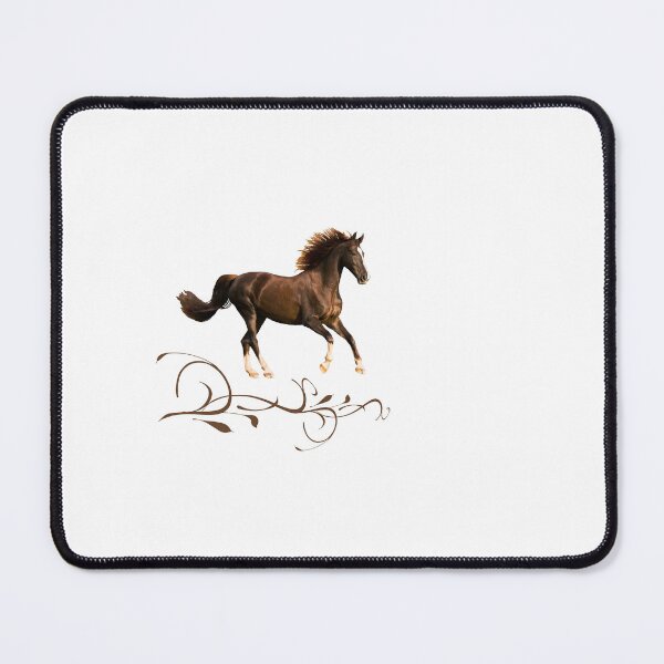 Item preview, Dark Brown Horse with Birds – Minimal Logo Design designed and sold by Dotadoari.