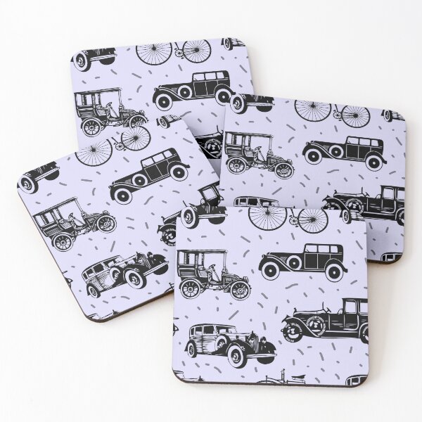 Item preview, Vintage Car and Bicycle Pattern designed and sold by GamerGearTees.