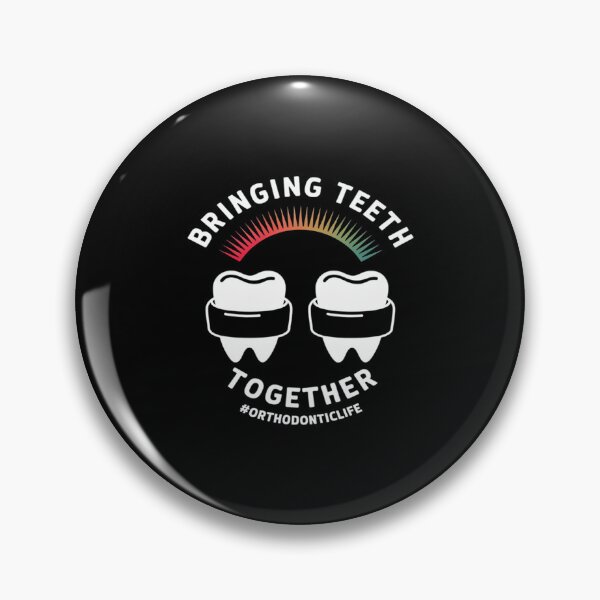 Item preview, Bringing Teeth Together, Orthodontist designed and sold by MarkLeedsArt.