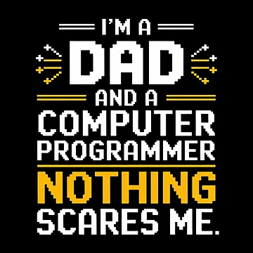 Artwork thumbnail, Programmer Software Developer Computer Engineer Father's Day by DigitaldeligArt