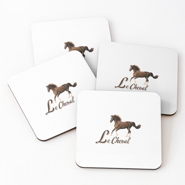 Item preview, Le Cheval – Dark Brown Horse Minimal Logo designed and sold by Dotadoari.