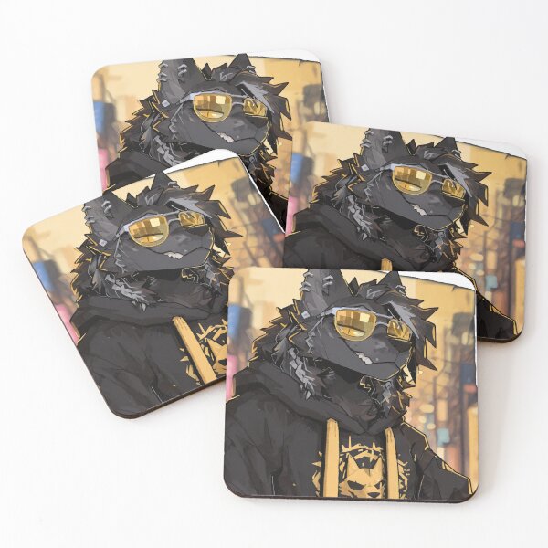 Item preview, Cool Grey Wolf in Streetwear Hoodie designed and sold by KaMow.