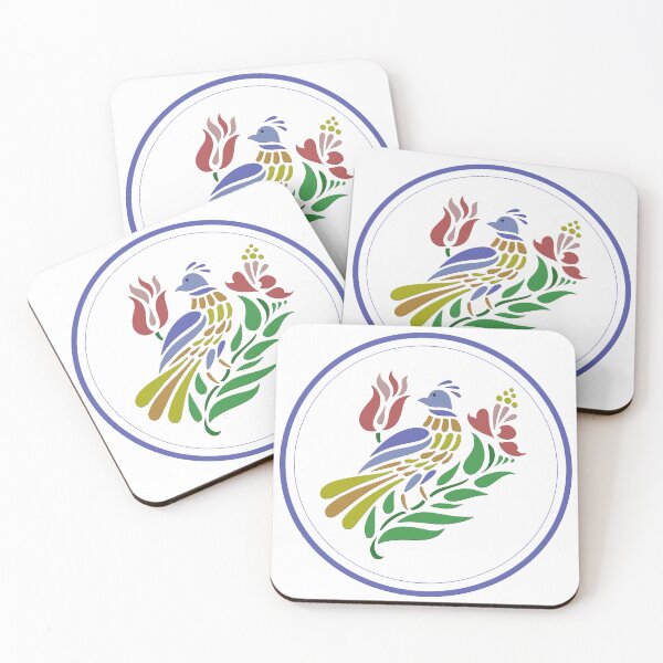 Item preview, Pennsylvania Dutch Folkart 2 designed and sold by JournalOfTales.