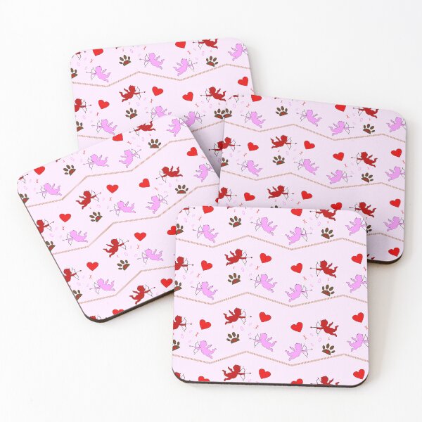 Item preview, Cupid and Hearts Pattern designed and sold by GamerGearTees.