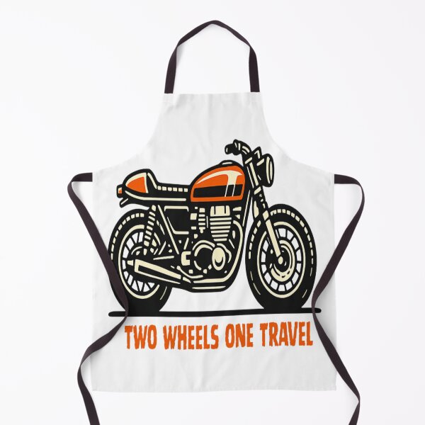 Item preview, Two Wheels One Travel – Minimal Motorcycle Freedom T-Shirt designed and sold by RMTrendy.
