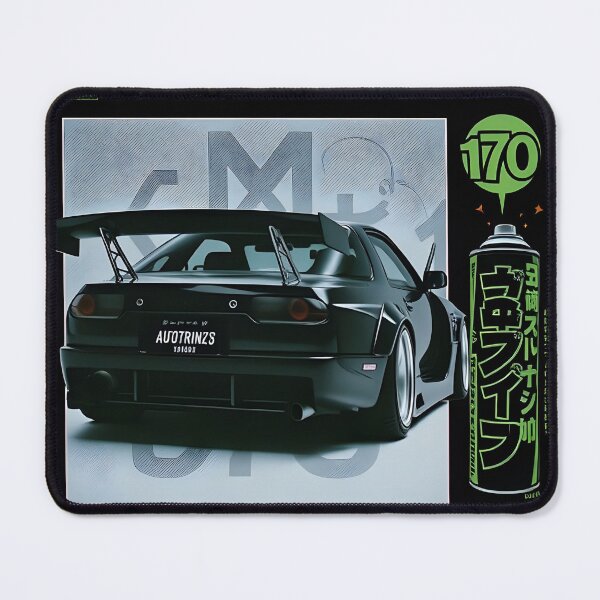 Item preview, Toyota AE86 Rear View Street Poster designed and sold by dropmode.