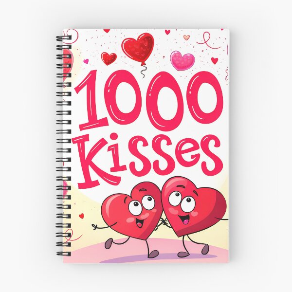 Item preview,  Kisses and hugging hearts for Happy Valentine's Day designed and sold by AhArtMe.