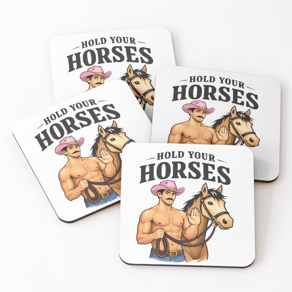 Item preview, Hold Your Horses – Cowboy Energy designed and sold by MPForet.