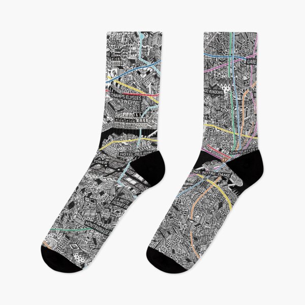 Item preview, Paris France metro map designed and sold by oliver polanski.