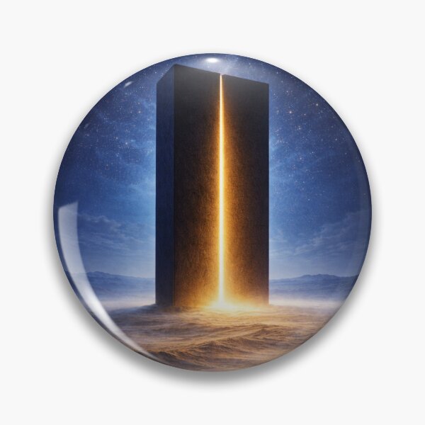 Item preview, Cosmic Monolith – Light Beyond the Void designed and sold by NAJURE.
