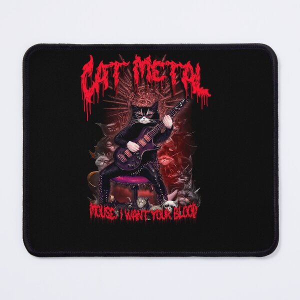 Item preview, ★ Heavy Metal Cat ★ designed and sold by TheSamuraiCat.