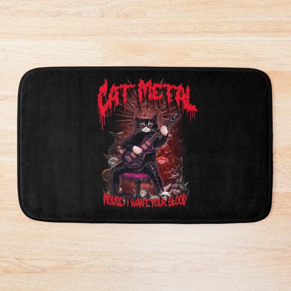 Item preview, ★ Heavy Metal Cat ★ designed and sold by TheSamuraiCat.