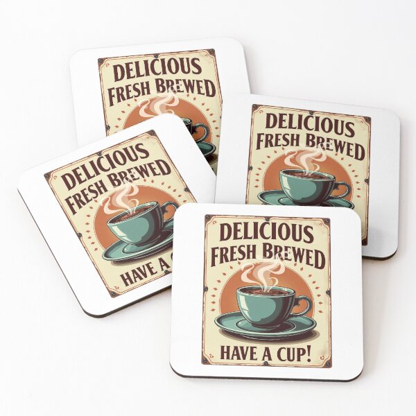 Item preview, Delicious Fresh Brewed Coffee designed and sold by CleanDecor.