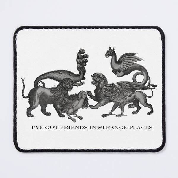 Item preview, Strange Friends Engravings from the 17th Century designed and sold by JournalOfTales.