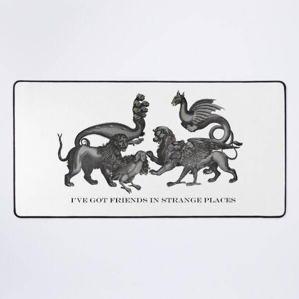 Item preview, Strange Friends Engravings from the 17th Century designed and sold by JournalOfTales.
