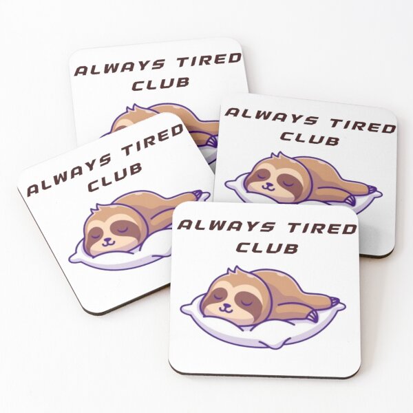 Item preview, Chronically Tired – Funny Exhausted Humor Quote designed and sold by TOGETHERINSIEME.