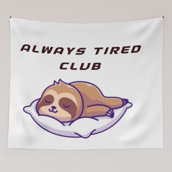 Item preview, Chronically Tired – Funny Exhausted Humor Quote designed and sold by TOGETHERINSIEME.