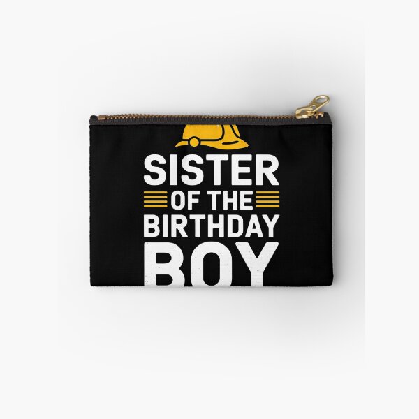 Item preview, Sister of the Birthday Boy Construction Birthday Party  designed and sold by PowAcademy.