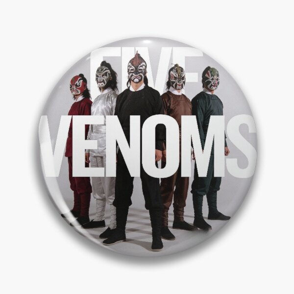 Item preview, Five Venoms designed and sold by MovieMayhem.