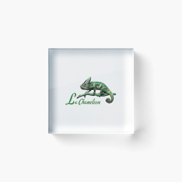 Item preview, La Chameleon – Green Chameleon Minimal Logo designed and sold by Dotadoari.