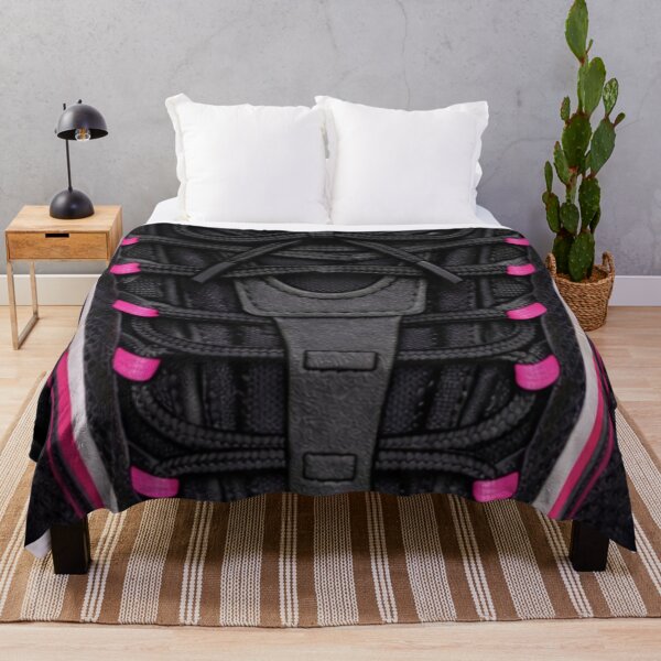 Artikelvorschau, CASE CLOSED Sneaker Lace Phone Case - Pink iPhone Case entworfen und verkauft von Case Closed.