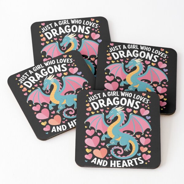 Item preview, Cute Just A Girl Who Loves Dragons Women Girls  designed and sold by CombatTask.