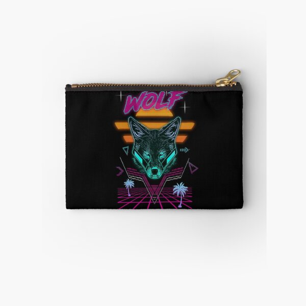 Item preview, Synthwave Wolf designed and sold by TheSamuraiCat.