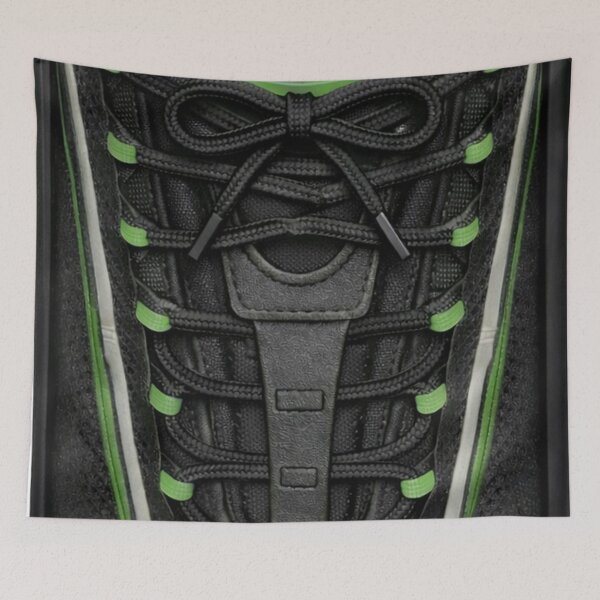 Item preview, CASE CLOSED Sneaker Lace Phone Case - Green iPhone Case designed and sold by Case Closed.