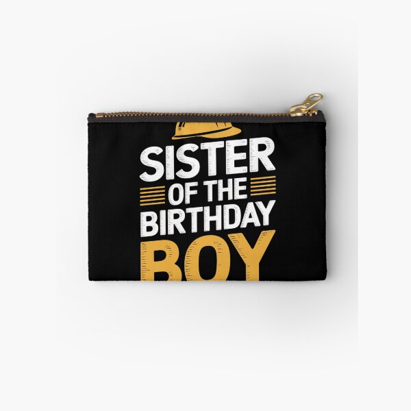 Item preview, Sister of the Birthday Boy Construction Birthday Party Girls  designed and sold by PowAcademy.