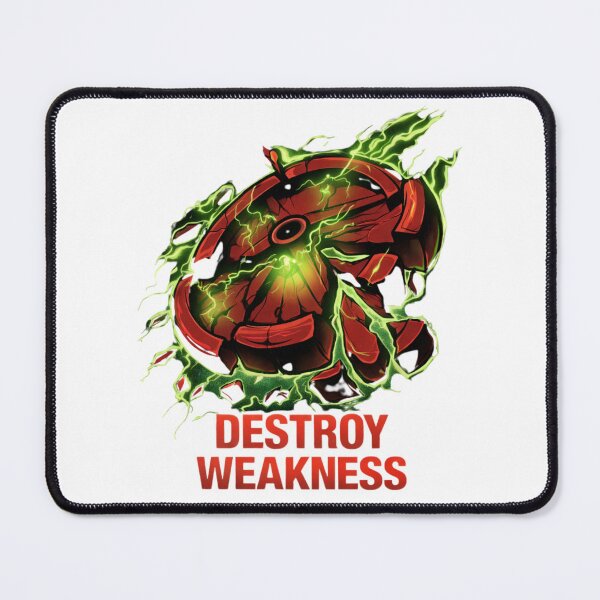 Item preview, Destroy Weakness – Hardcore Fitness Motivation Art designed and sold by IvannaMoroz.