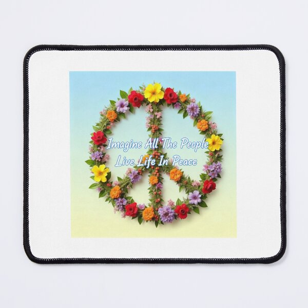 Item preview, Love & Peace - Imagine designed and sold by livingyourway.