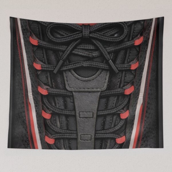 Item preview, CASE CLOSED Sneaker Lace Phone Case - Red iPhone Case designed and sold by Case Closed.