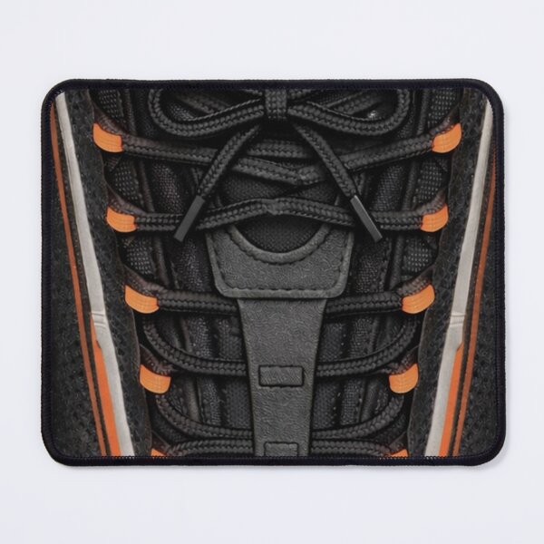 Item preview, CASE CLOSED Sneaker Lace Phone Case - Orange iPhone Case designed and sold by Case Closed.