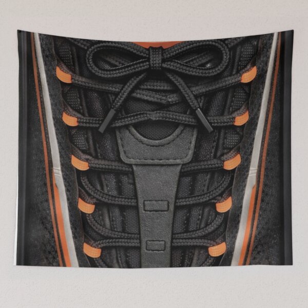 Item preview, CASE CLOSED Sneaker Lace Phone Case - Orange iPhone Case designed and sold by Case Closed.