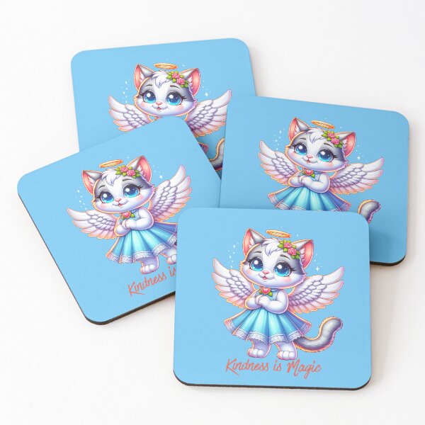 Item preview, Sweet Angel Kitty designed and sold by All About DigiCraft by Fedelina.