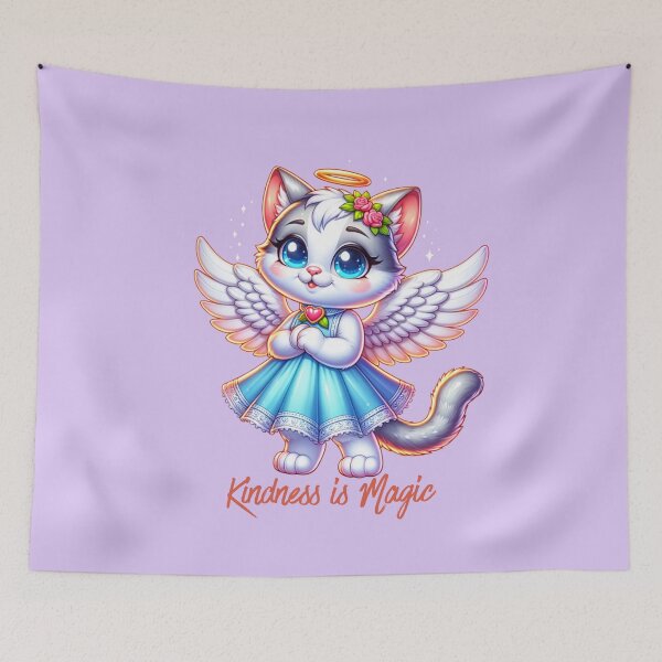 Item preview, Sweet Angel Kitty designed and sold by All About DigiCraft by Fedelina.