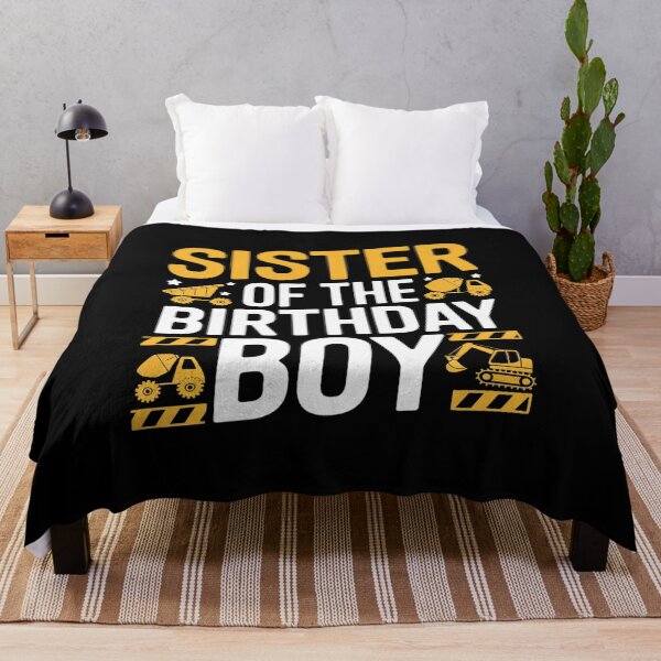 Item preview, Sister Of The Birthday Boy Construction Theme Party Matching  designed and sold by PowAcademy.