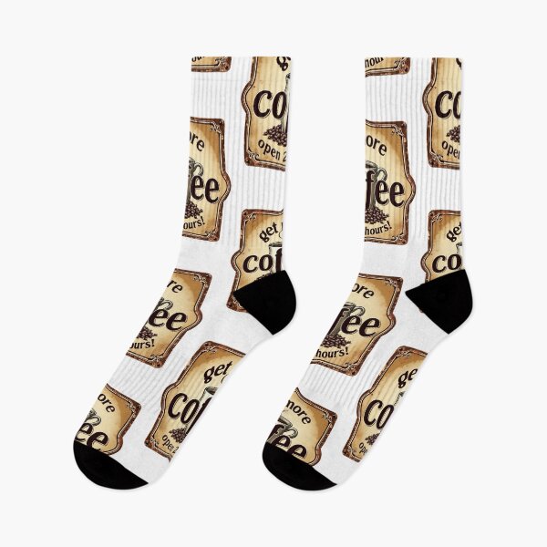 Item preview, Get More Coffee Café Open 24 Hours designed and sold by CleanDecor.