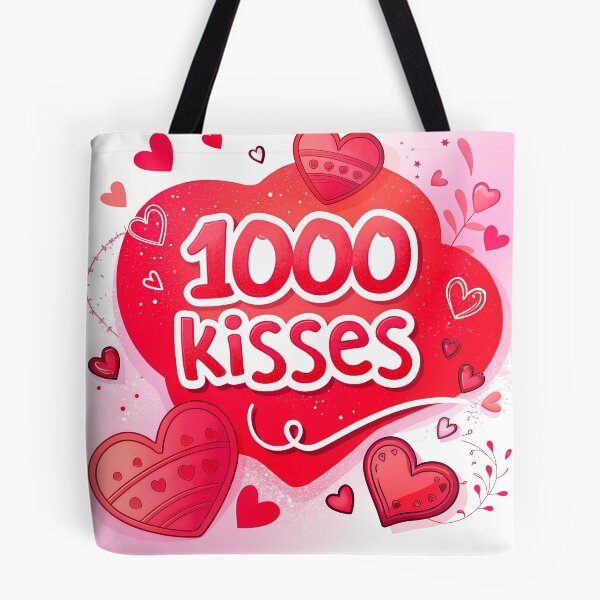 Item preview, Pink kisses for Happy Valentine designed and sold by AhArtMe.