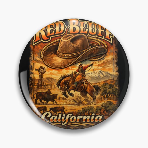 Item preview, Red Bluff California Rodeo  designed and sold by MojaveTradePost.