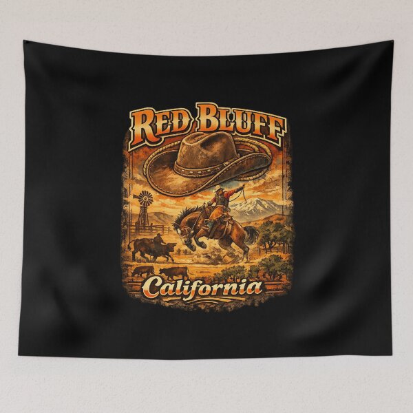 Item preview, Red Bluff California Rodeo  designed and sold by MojaveTradePost.