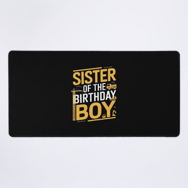 Item preview, Sister of the Birthday Boy Construction Worker Bday Party  designed and sold by PowAcademy.