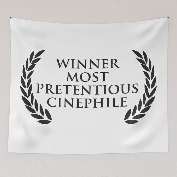 Item preview, Winner most pretentious cinephile designed and sold by remerasnerdas.