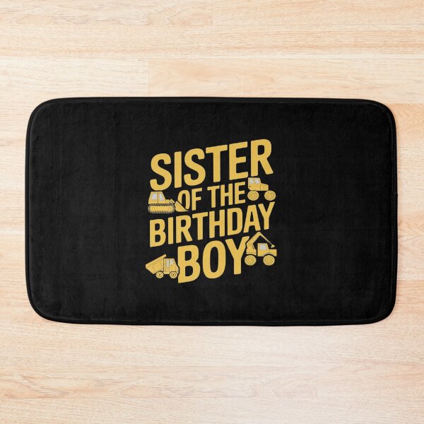 Item preview, Sister of the Birthday Boy Construction Worker Bday Party1  designed and sold by PowAcademy.