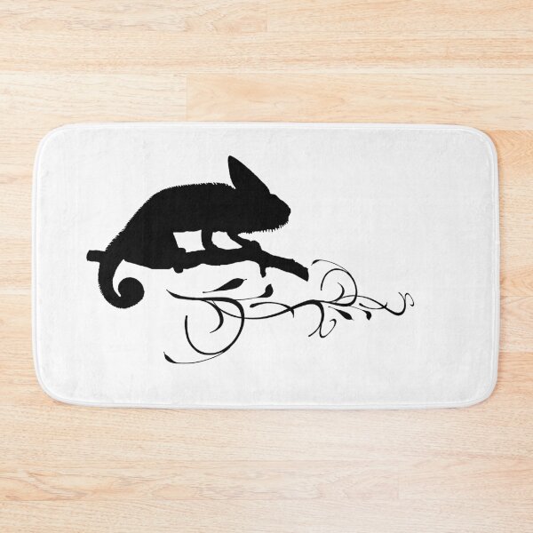 Item preview, Black Chameleon – Minimal Logo designed and sold by Dotadoari.