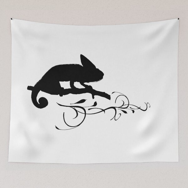 Item preview, Black Chameleon – Minimal Logo designed and sold by Dotadoari.